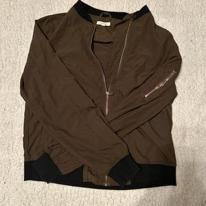 Green Bomber Jacket